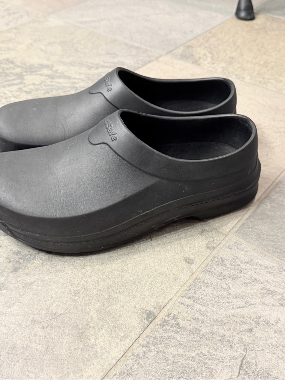 TredSafe Pepper Slip-Resistant Work Black Clogs Unisex Size Mens 10 / Womens 12